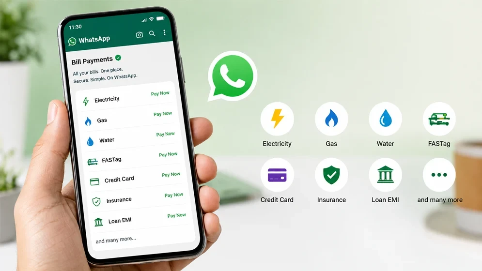 এবার হোয়াটসঅ্যাপেই দেওয়া যাবে বিদ্যুৎ-গ্যাসসহ সব ধরনের বিল