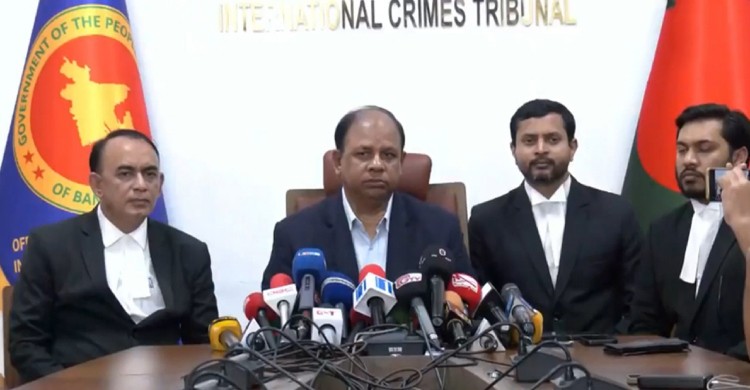 হাসিনাসহ মৃত্যুদণ্ডপ্রাপ্তদের আর আপিলের সুযোগ নেই: চিফ প্রসিকিউটর